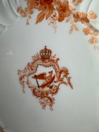 Plat carré Neuosier, Guillaume II, daté 1902