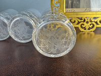 Six grands verres à eau, Guillaume II, vers 1890