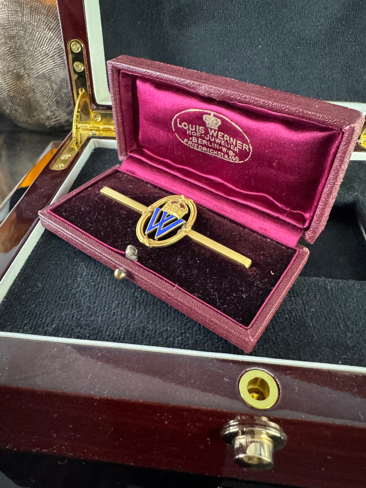 Geschenknadel von Kaiser Wilhelm II – seltenes Juwel vom Hofjuwelier Werner, Berlin