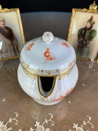 Neuosier Warmwasserkanne, Kaiser Wilhelm II, datiert 1901 + 1911