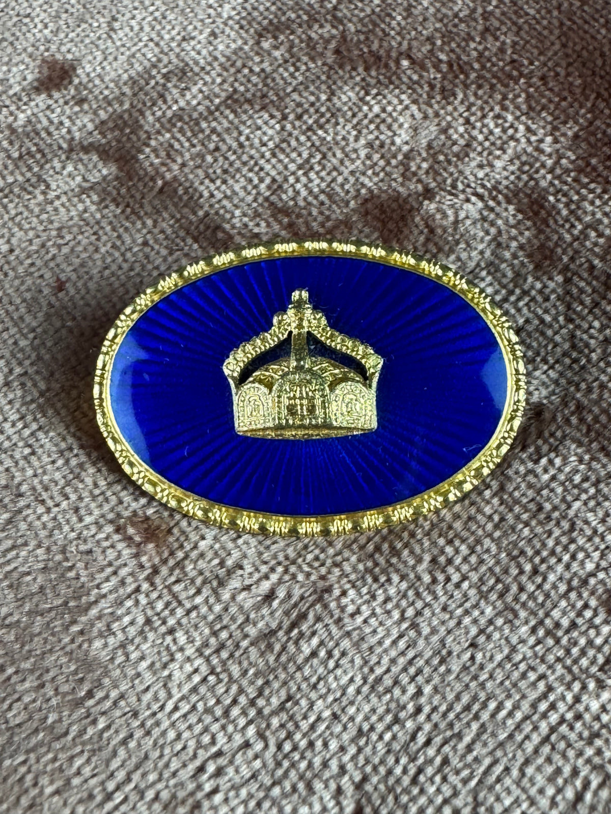 Geschenkbrosche, Kaiser Wilhelm II., ca. 1900
