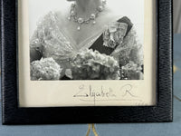 Geschenkrahmen der Königin Elizabeth von England, datiert 1962