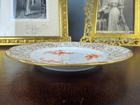 Neuosier Dessertteller, Kaiser Wilhelm II., datiert 1910