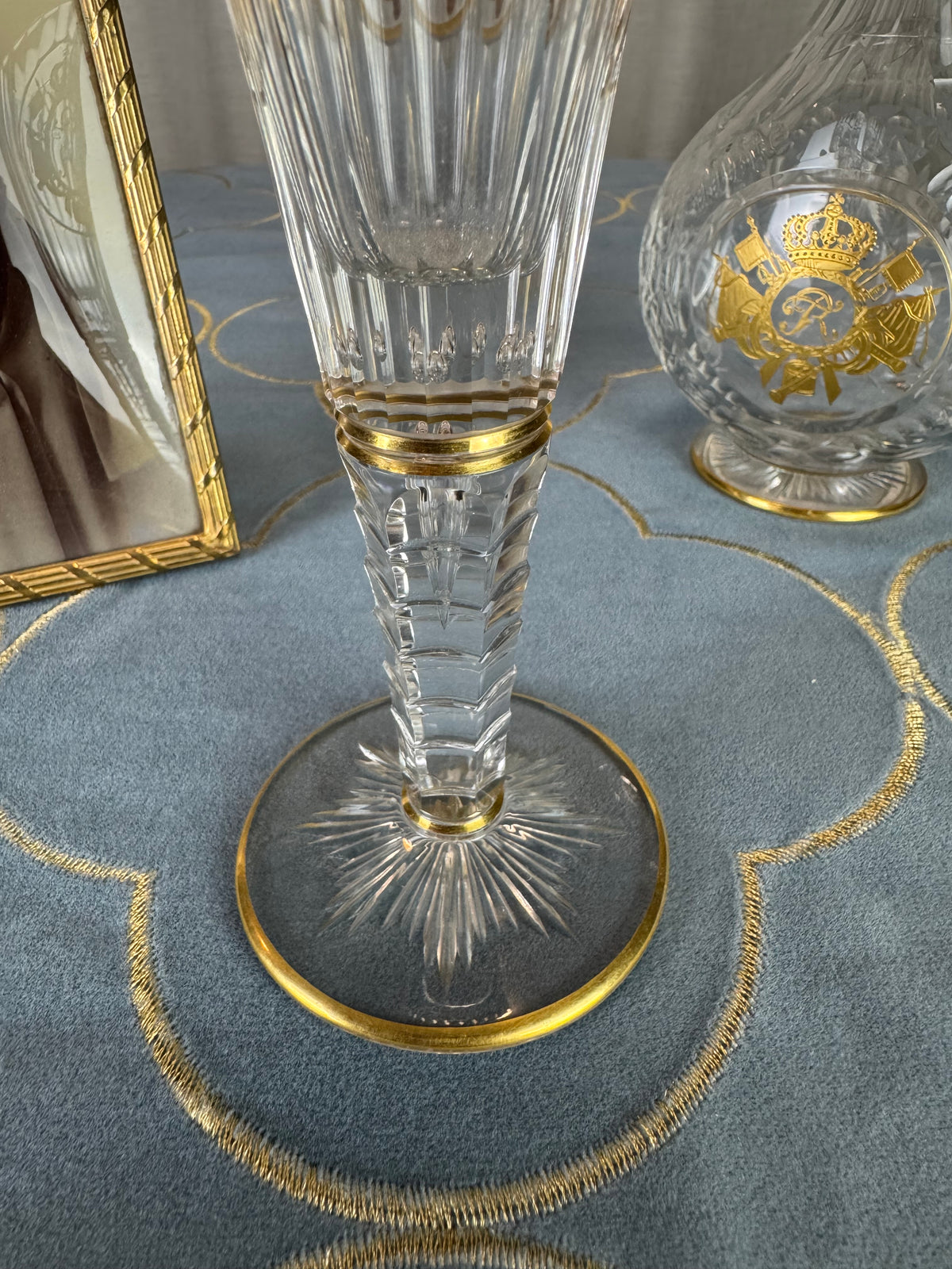 Champagnerglas, Gräflich Schaffgotsch’sche Josephinenhütte, Kaiser Wilhelm II, ca. 1912