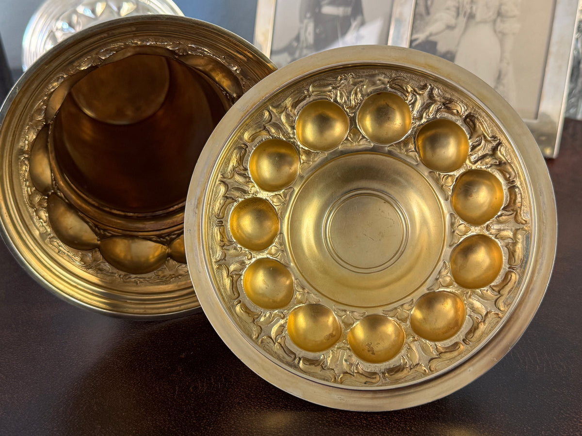 Kaiserliche Segeltrophäe „Kiel–Travemünde 1898“ – Silberpokal für die Yacht Iduna von Kaiser Wilhelm II