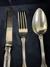 Vergoldetes Silber-Besteck, Rokoko Service, Kaiser Wilhelm II