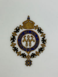 Kaiserlicher Brotteller von S.M.Y. Hohenzollern, datiert 1913 – Porzellan aus dem Besitz Kaiser Wilhelm II.