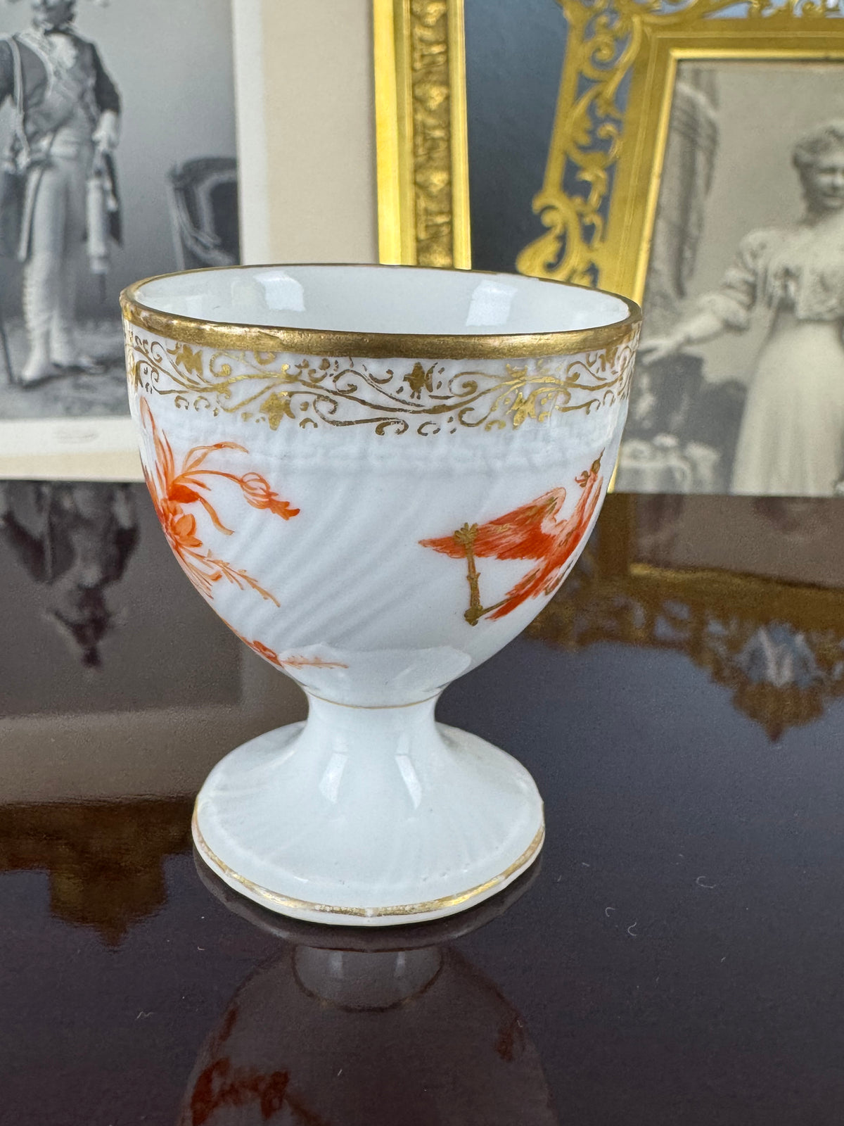 Neuosier Eierbecher 1891 – Kaiser Wilhelm II., KPM Berlin, kaiserliches Porzellan