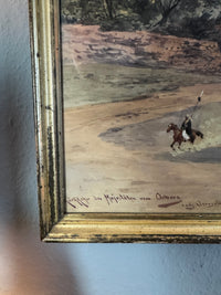 Palästina-Reise Kaiser Wilhelms II. – Friedrich Perlbergs Jerusalem-Aquarell
