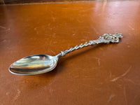 Kaiserlicher Zuckerlöffel aus Silber mit WR Monogramm von Kaiser Wilhelm I. um 1880 aus kaiserlichem Besitz