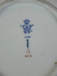 Schale aus dem Damaskus-Service, Kaiser Wilhelm II, datiert 1906