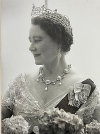 Geschenkrahmen der Königin Elizabeth von England, datiert 1962