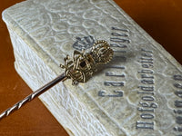 Anstecknadel aus Gold der herzoglichen Familie Sachsen-Meiningen, ca. 1890