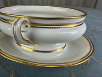 Kaiserliche Sauciere von S.M.Y. Hohenzollern, datiert 1911 – Porzellan aus dem Besitz Kaiser Wilhelm II.