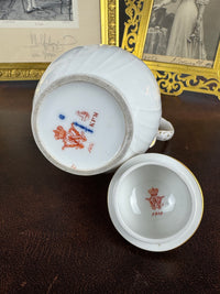 Bouilloire à eau chaude Neuosier, Kaiser Guillaume II, datée de 1901 + 1911