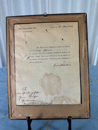 Erinnerung zur Beisetzung der Kaiserin Auguste Victoria, 11. April 1921