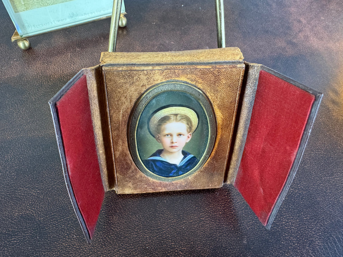 Prinz Waldemar von Preußen – Historisches Trauerbild im familiären Gedenken