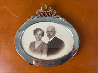 Silberrahmen zur Silberhochzeit von Friedrich Franz IV. & Alexandra von Hannover,  R. Ratfisch, 1929