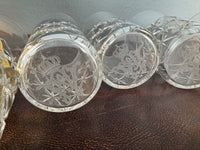Six grands verres à eau, Guillaume II, vers 1890