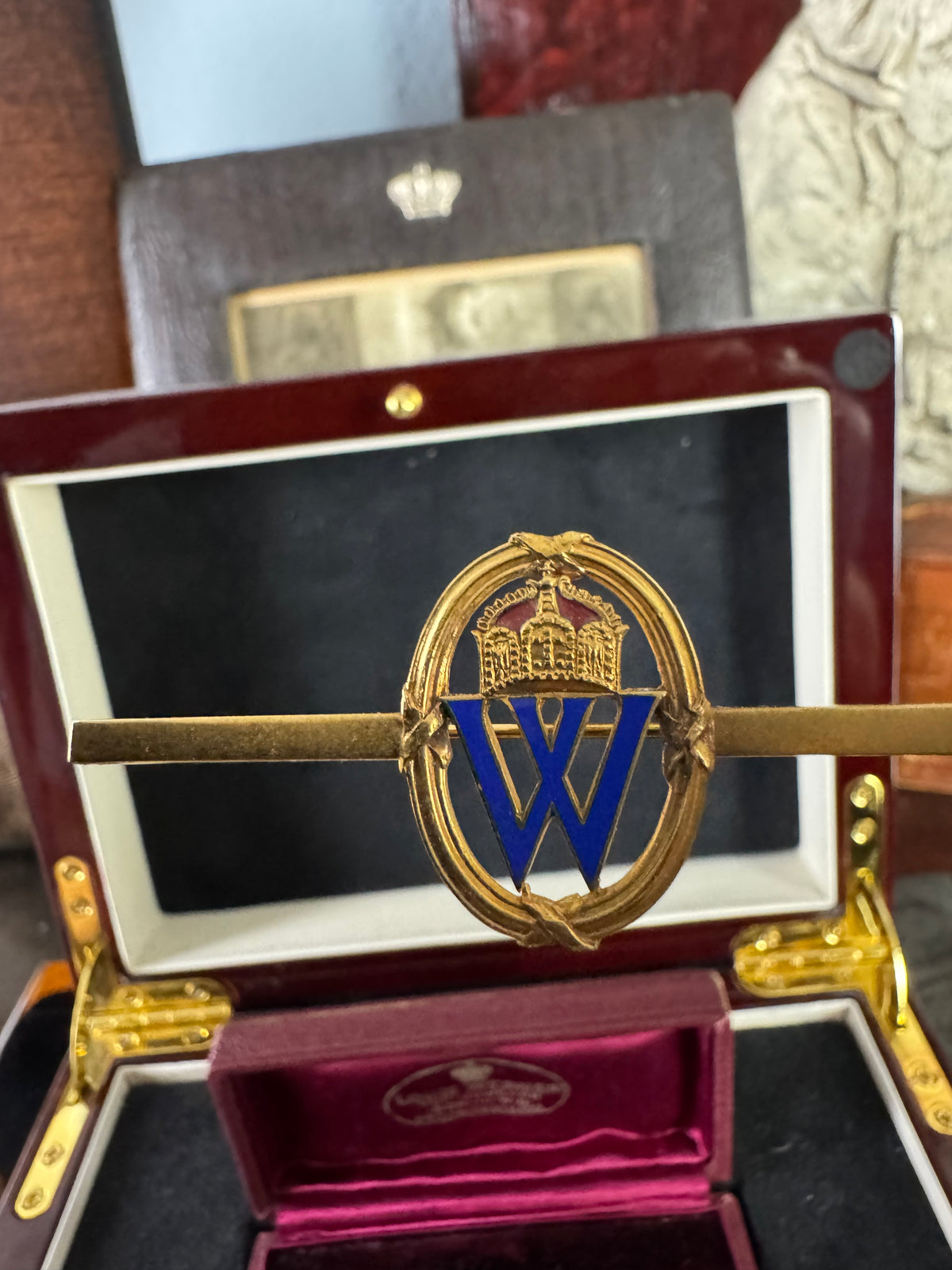 Geschenknadel von Kaiser Wilhelm II – seltenes Juwel vom Hofjuwelier Werner, Berlin