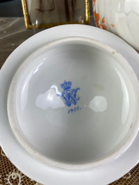Neuosier Warmwasserkanne, Kaiser Wilhelm II, datiert 1901 + 1911