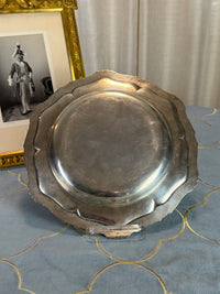 Große Silberplatte, Kaiser Wilhelm II, Vollgold, datiert 1901