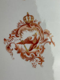 Neuosier Große Servierplatte, Kaiser Wilhelm II, ca. 1900