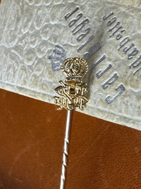 Anstecknadel aus Gold der herzoglichen Familie Sachsen-Meiningen, ca. 1890
