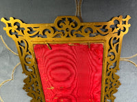 Feuervergoldeter Geschenkrahmen mit Portrait von Kaiserin Auguste Victoria, 1906