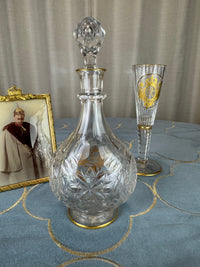 Karaffe, Gräflich Schaffgotsch’sche Josephinenhütte, Kaiser Wilhelm II, ca. 1912