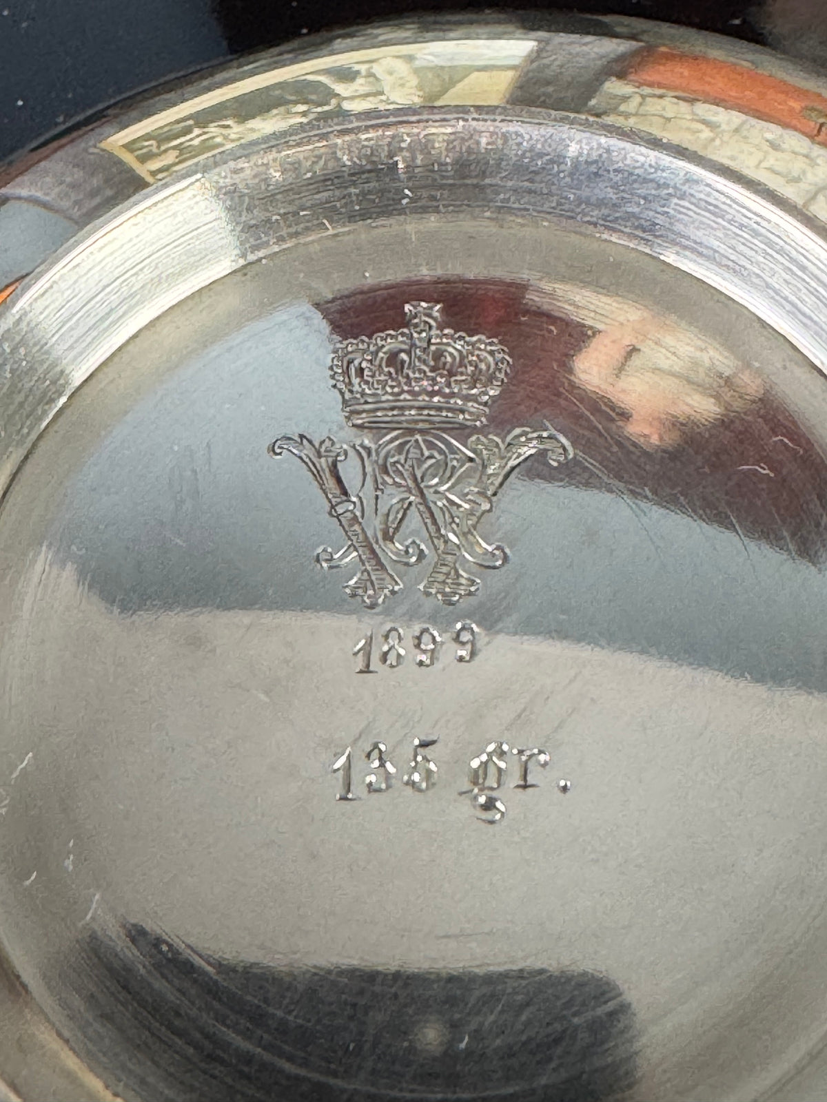 Milchkännchen und Zuckerdose aus Silber – von der Tafel Kaiser Wilhelms II., datiert 1897 und 1899