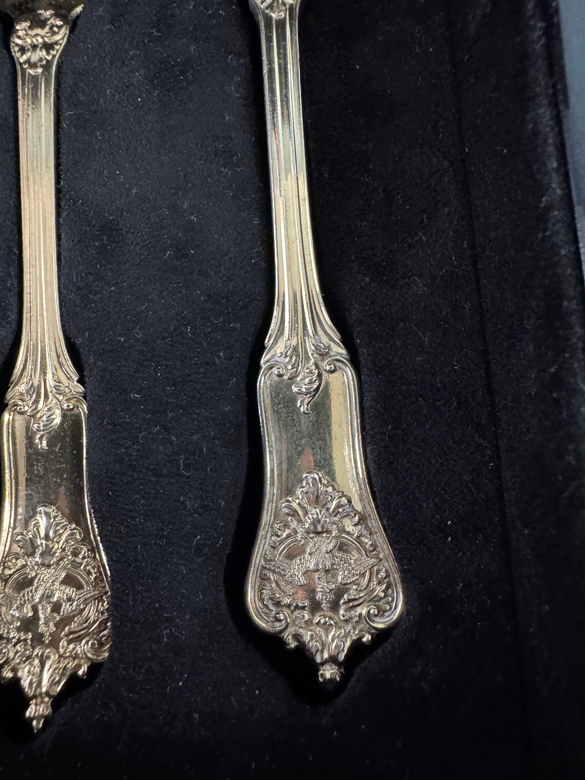 Vergoldetes Silber-Besteck, Rokoko Service, Kaiser Wilhelm II