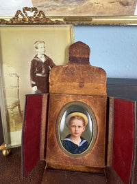 Prinz Waldemar von Preußen – Historisches Trauerbild im familiären Gedenken