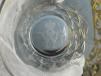 Six grands verres à eau, Guillaume II, vers 1890