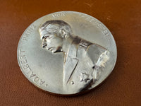Seltene Porträtmedaille von Prinz Adalbert von Preußen 1915 von Hermann Peter mit originaler Begleitkarte und Etui