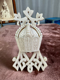 Uhr mit Monogramm der Kaiserin Auguste Victoria, ca. 1890