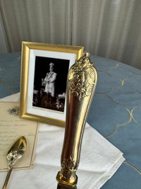 Vergoldetes Silber-Besteck, Rokoko Service, Kaiser Wilhelm II