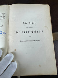 Kaiserin Auguste Victoria – Geschenk‑Bibel von 1896 mit Widmung