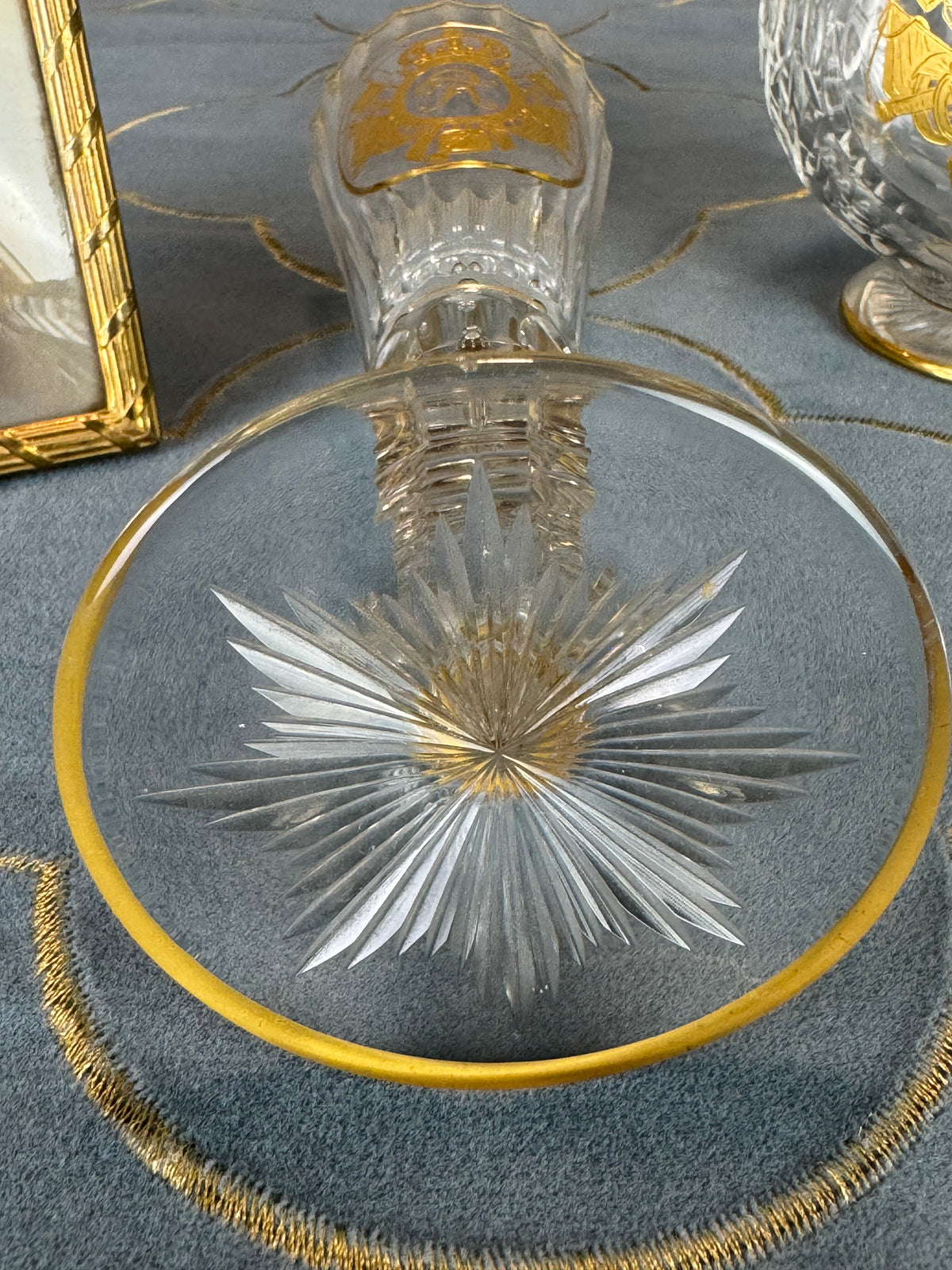 Champagnerglas, Gräflich Schaffgotsch’sche Josephinenhütte, Kaiser Wilhelm II, ca. 1912
