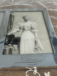 Geschenkrahmen Silberne Hochzeit Kaiser Wilhelm und Kaiserin Auguste Victoria, datiert 1906