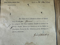 Erinnerung zur Beisetzung der Kaiserin Auguste Victoria, 11. April 1921