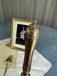 Vergoldetes Silber-Besteck, Rokoko Service, Kaiser Wilhelm II