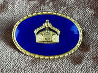 Geschenkbrosche, Kaiser Wilhelm II., ca. 1900
