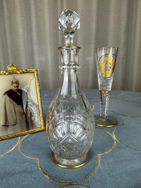 Karaffe, Gräflich Schaffgotsch’sche Josephinenhütte, Kaiser Wilhelm II, ca. 1912