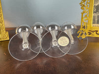 Quatre grands verres à eau, Kaiser Guillaume II, vers 1890