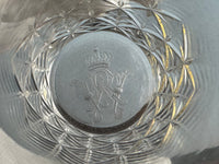 Six grands verres à eau, Guillaume II, vers 1890