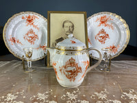 Neuosier Warmwasserkanne, Kaiser Wilhelm II, datiert 1901 + 1911