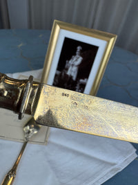 Vergoldetes Silber-Besteck, Rokoko Service, Kaiser Wilhelm II