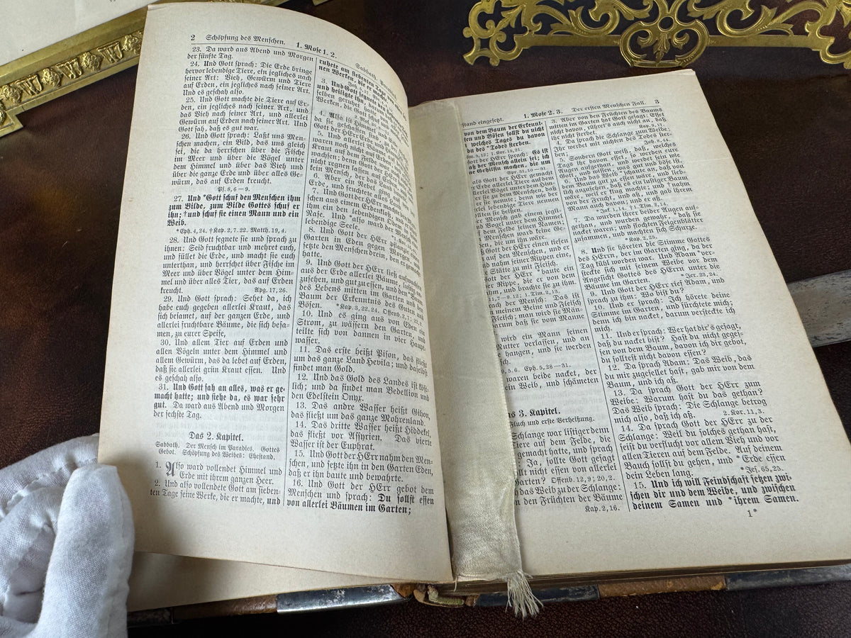 Kaiserin Auguste Victoria – Geschenk‑Bibel von 1896 mit Widmung