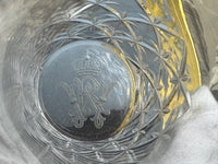 Six grands verres à eau, Guillaume II, vers 1890